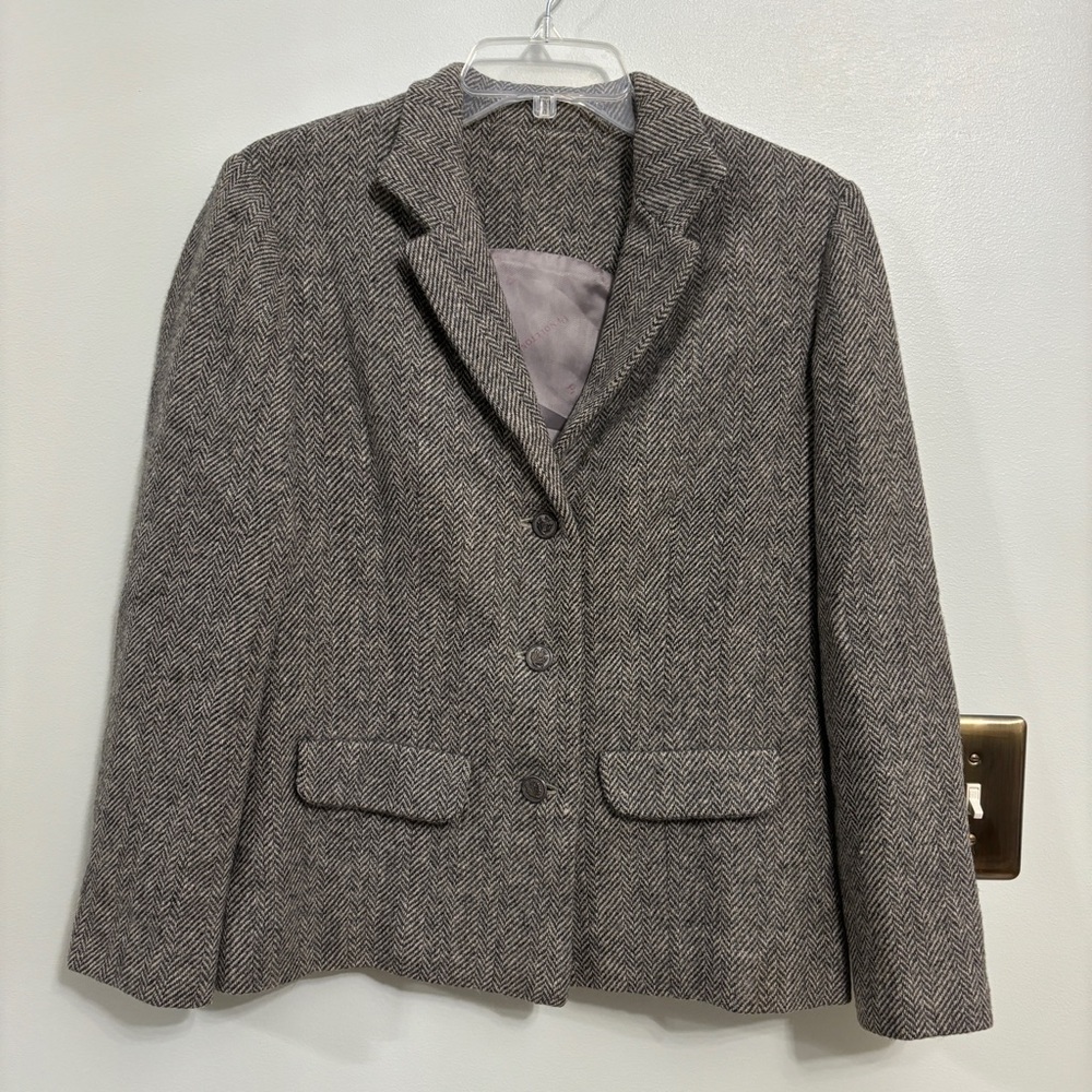 Pendleton 3-Button Houndstooth Blazer Small - image 1